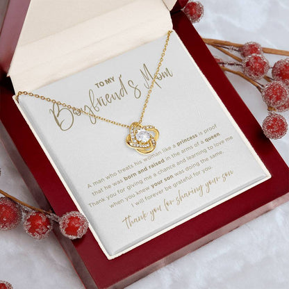 Arms Of A Queen Necklace - Gift from Girlfriend To Boyfriend's Mom, gift from girlfriend, gift for Boyfriend's Mom