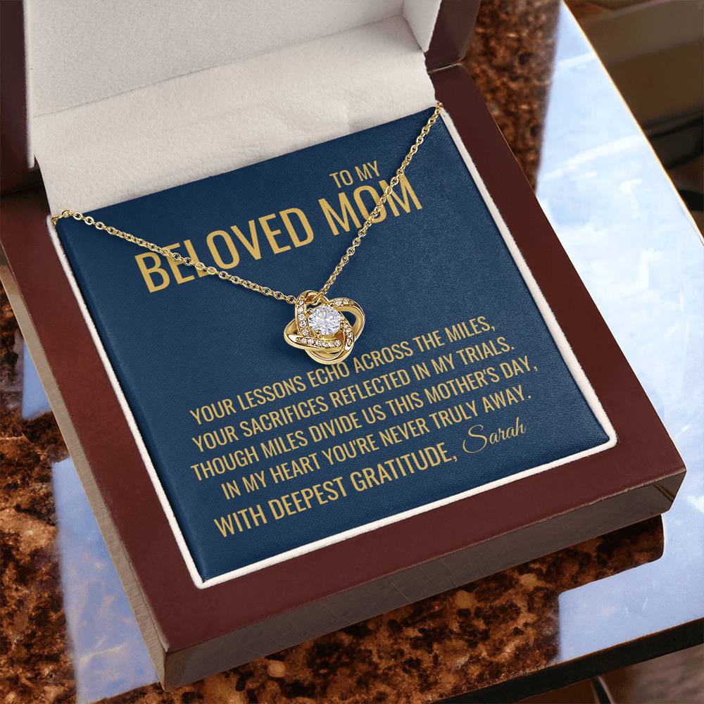 Your Lessons Necklace - Gift from Daughter To Mom, gift from daughter, gift for mom, mom and daughter, gift for mommy