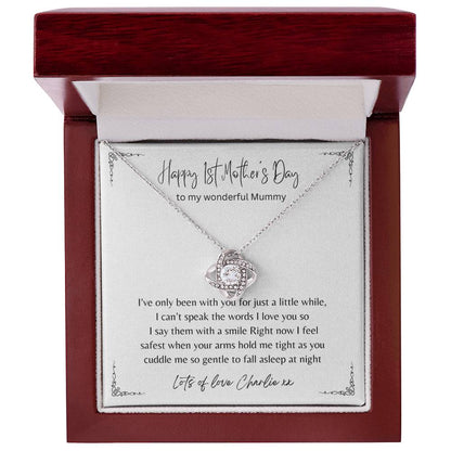 Little While - Love Knot Necklace