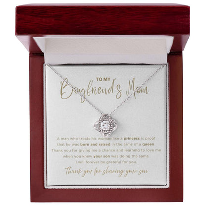 Arms Of A Queen Necklace - Gift from Girlfriend To Boyfriend's Mom, gift from girlfriend, gift for Boyfriend's Mom