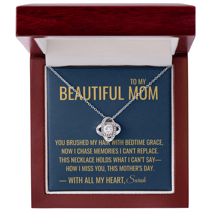 Now I Chase Memories Necklace - Gift from Daughter To Mom, Mothers day Gift, Mom and Daughter, Gift for Mom, Gift for Mommy, Christmas Gift