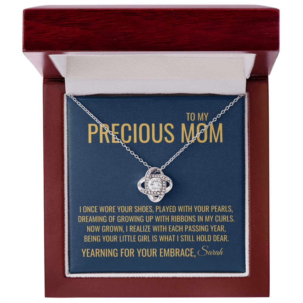Played With Your Pearls Necklace - Gift from Daughter To Mom, Mothers day Gift, Mom and Daughter, Gift for Mom, Gift for Mommy, Christmas Gift