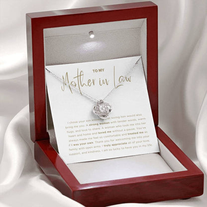 Strong Women Necklace - Gift from Wife to my Mom, gift from daughter in law, gift for Mother in Law