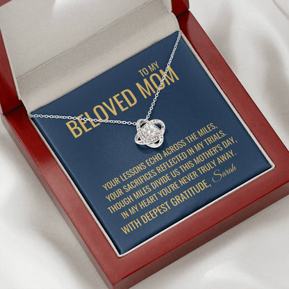 Your Lessons Necklace - Gift from Daughter To Mom, gift from daughter, gift for mom, mom and daughter, gift for mommy