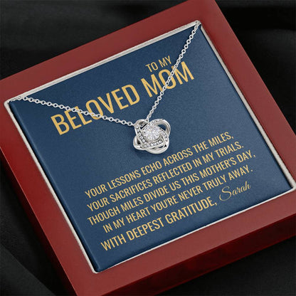 Your Lessons Necklace - Gift from Daughter To Mom, gift from daughter, gift for mom, mom and daughter, gift for mommy
