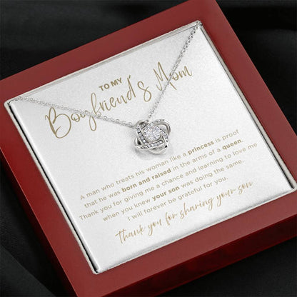 Arms Of A Queen Necklace - Gift from Girlfriend To Boyfriend's Mom, gift from girlfriend, gift for Boyfriend's Mom
