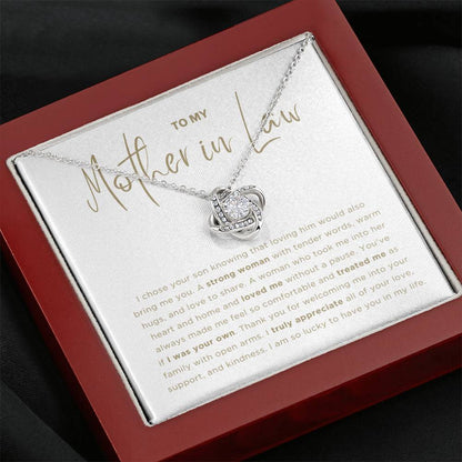 Strong Women Necklace - Gift from Wife to my Mom, gift from daughter in law, gift for Mother in Law