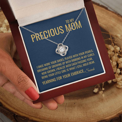 Played With Your Pearls Necklace - Gift from Daughter To Mom, Mothers day Gift, Mom and Daughter, Gift for Mom, Gift for Mommy, Christmas Gift
