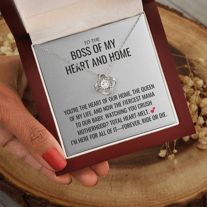 Total Heart-Melt Necklace - Mother's Day Gifts for Wife, Gift for Her, Valentines Gift, Keepsake Card Ready To Give Gift In Box