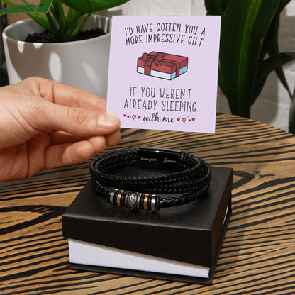 Impressive Gift - Men's Love You Bracelet
