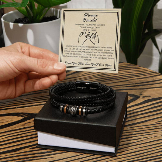 Promise - Men's Love You Forever Bracelet