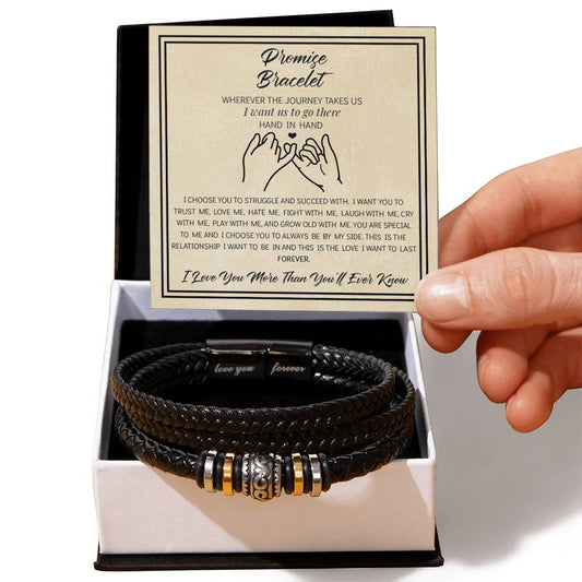 Promise - Men's Love You Forever Bracelet