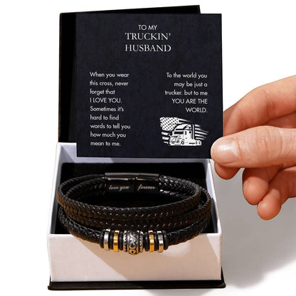 Only For Truck Lovers - Men's Love You Forever Bracelet