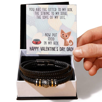 Now Put Food In My Box - Love You Forever Bracelet