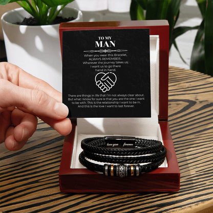Hand in Hand - Love You Forever Bracelet
