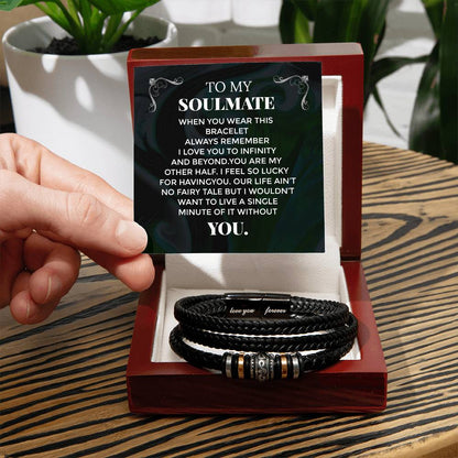 Soulmate  - Love You Forever Bracelet