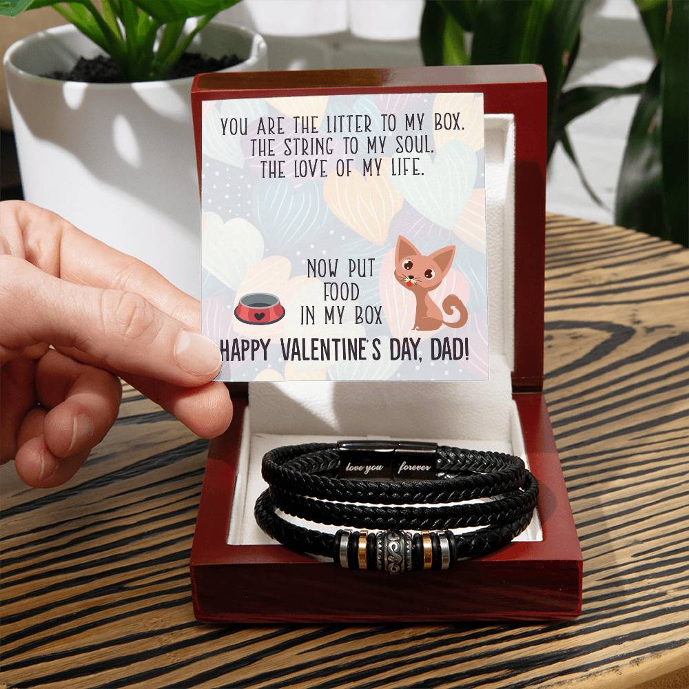 Now Put Food In My Box - Love You Forever Bracelet
