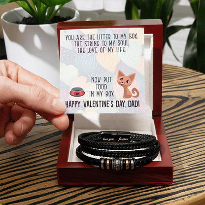 Now Put Food In My Box - Love You Forever Bracelet