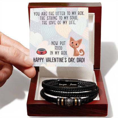 Now Put Food In My Box - Love You Forever Bracelet