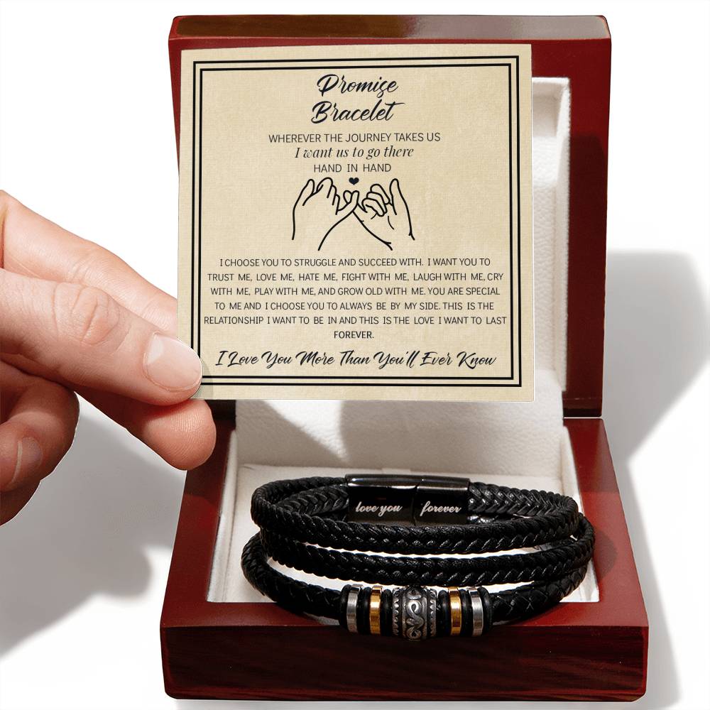 Promise - Men's Love You Forever Bracelet