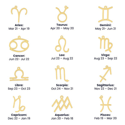 Soul Sisters - Zodiac Name Necklace