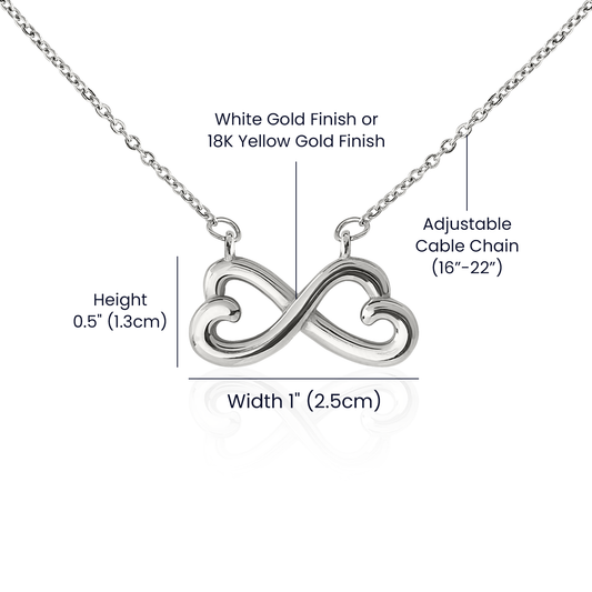 My Dear daughter - Endless Love Necklace