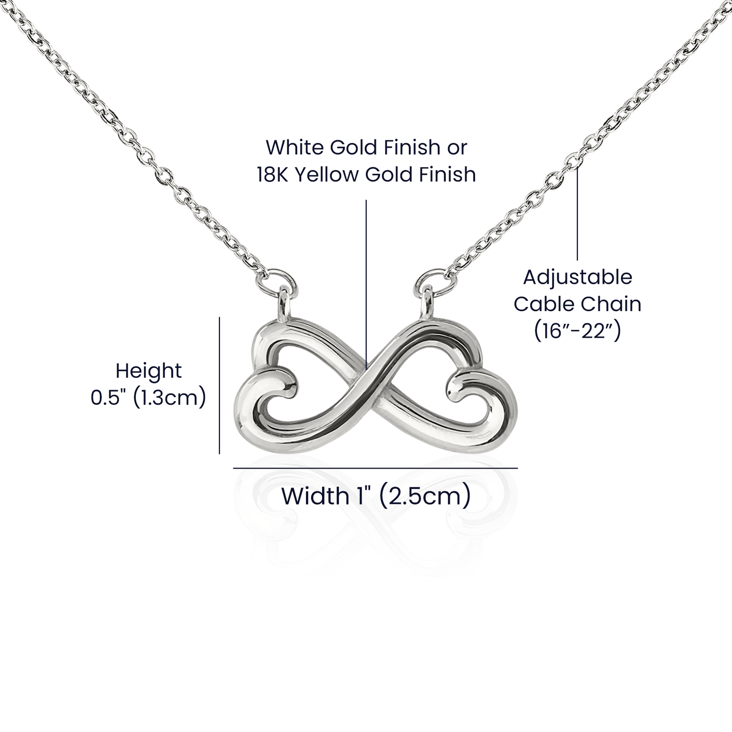 We've been together - Endless Love Necklace