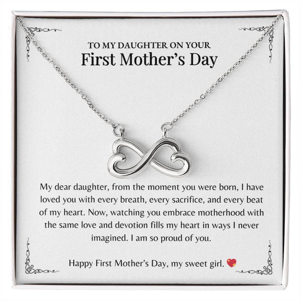 My Dear daughter - Endless Love Necklace
