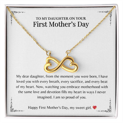 My Dear daughter - Endless Love Necklace