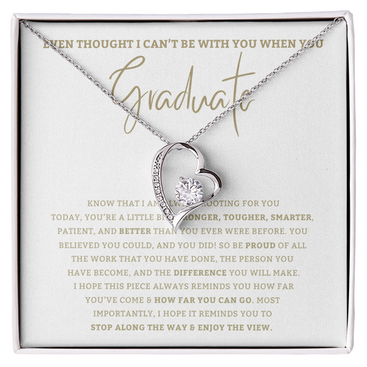 I Can't be there - Mother Daughter Gift, Daughter Graduation Gift, High School, College Graduate