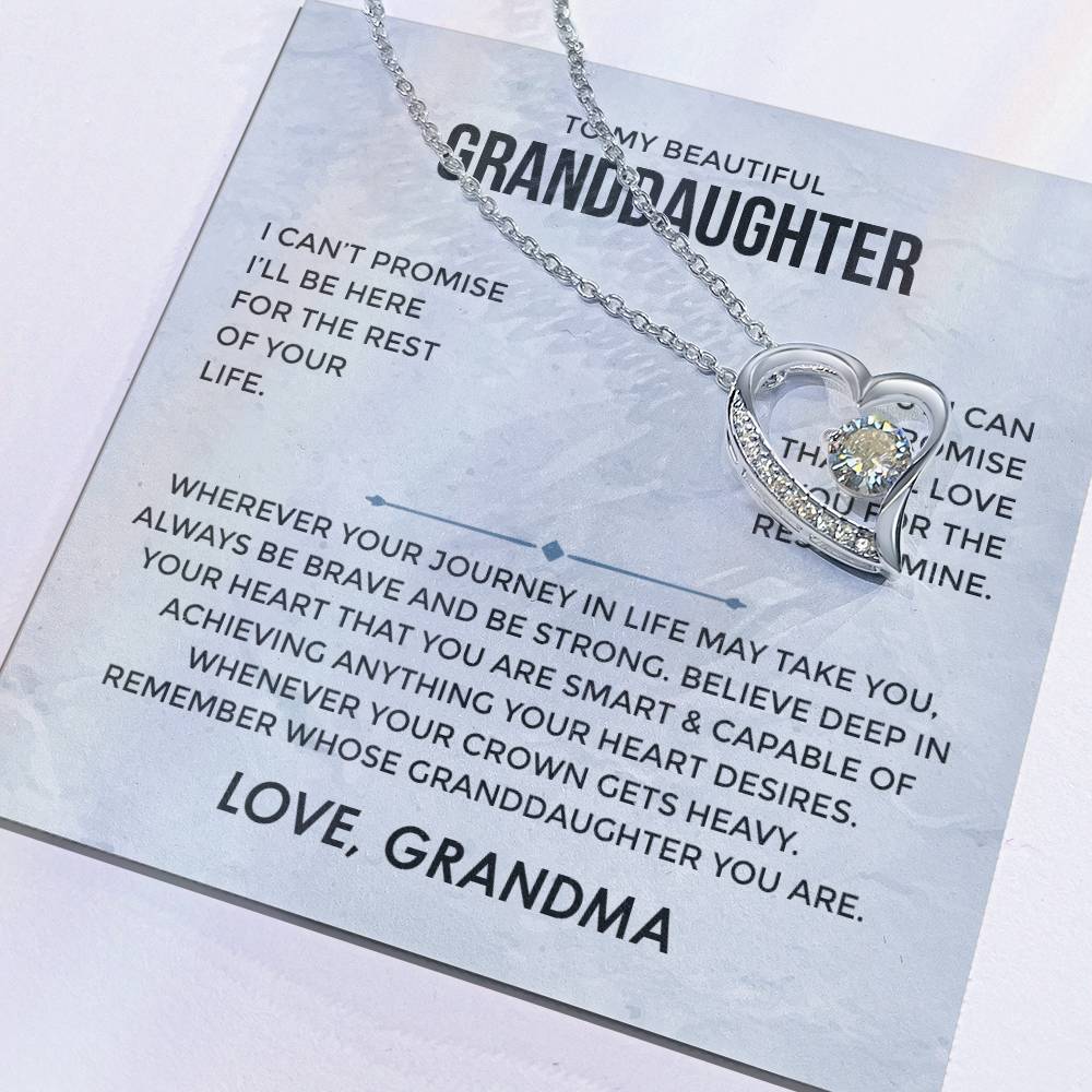 I Can't Promise - Grandma - Forever Love Necklace