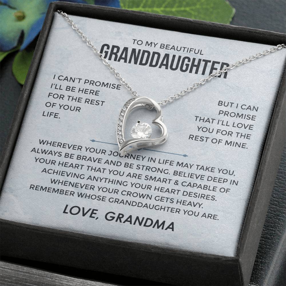 I Can't Promise - Grandma - Forever Love Necklace