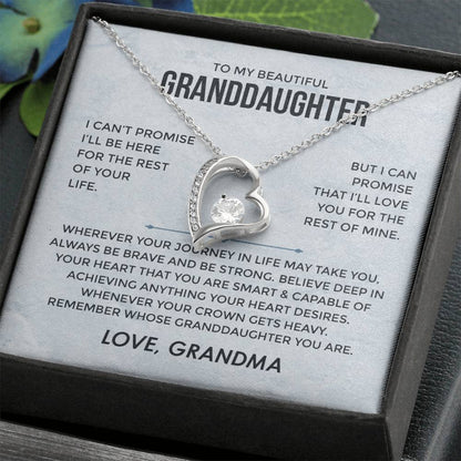 I Can't Promise - Grandma - Forever Love Necklace