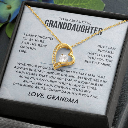 I Can't Promise - Grandma - Forever Love Necklace