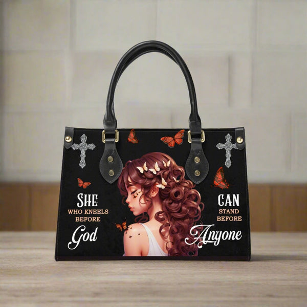 Kneels Before God - Women's Bespoke Bag - Long Strap