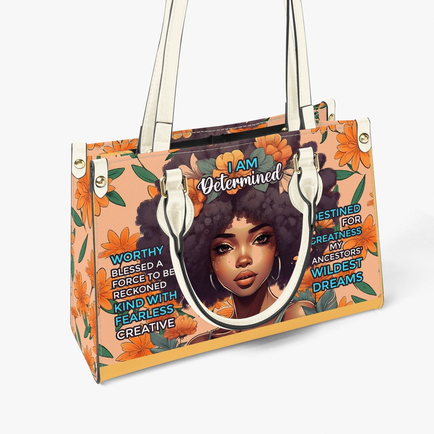 I am Determined - Women's Bespoke Bag - Long Strap