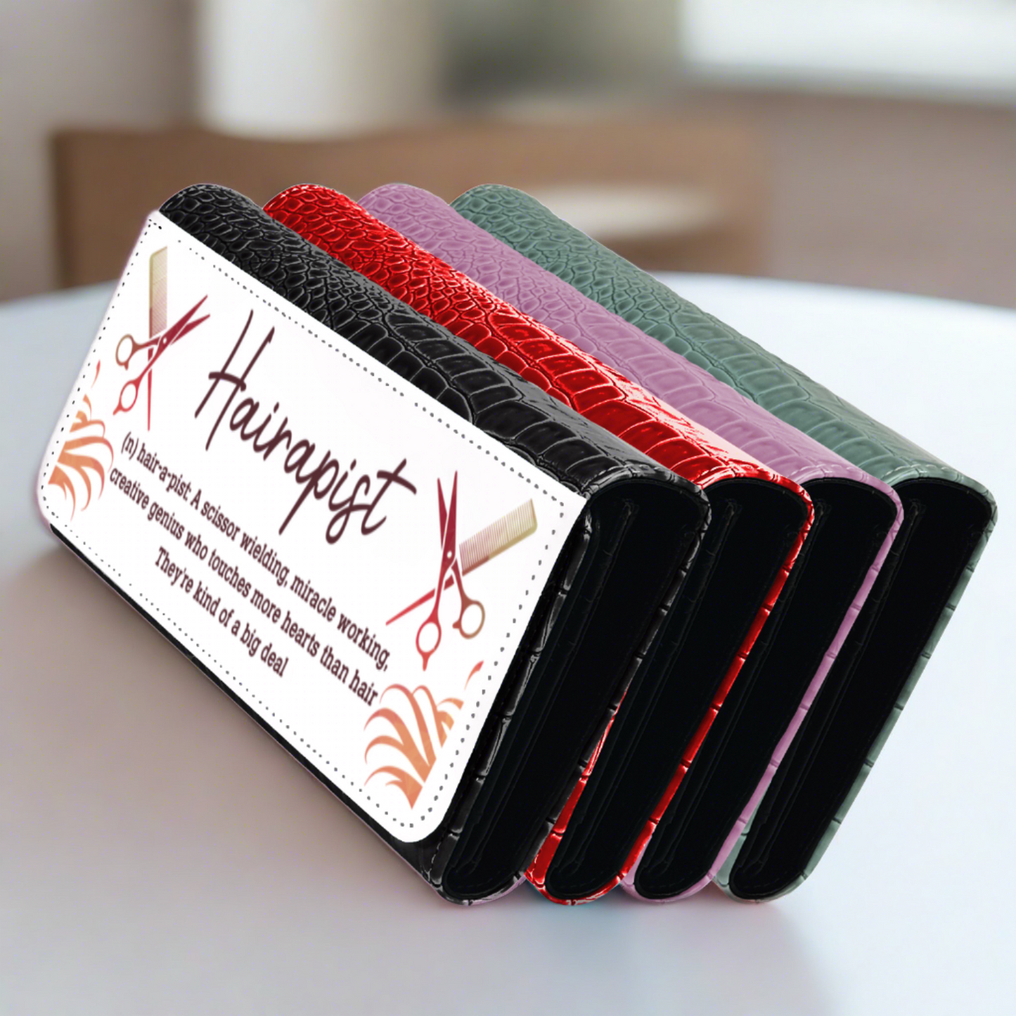 Hairapist - Faux Crocodile Skin Faux Ladies Purses