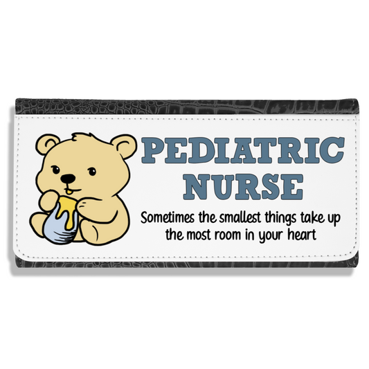Pediatric Nurse - Faux Crocodile Skin Faux Ladies Purse