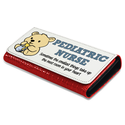Pediatric Nurse - Faux Crocodile Skin Faux Ladies Purse
