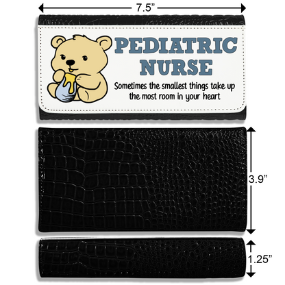 Pediatric Nurse - Faux Crocodile Skin Faux Ladies Purse