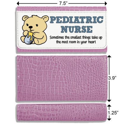 Pediatric Nurse - Faux Crocodile Skin Faux Ladies Purse