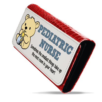 Pediatric Nurse - Faux Crocodile Skin Faux Ladies Purse