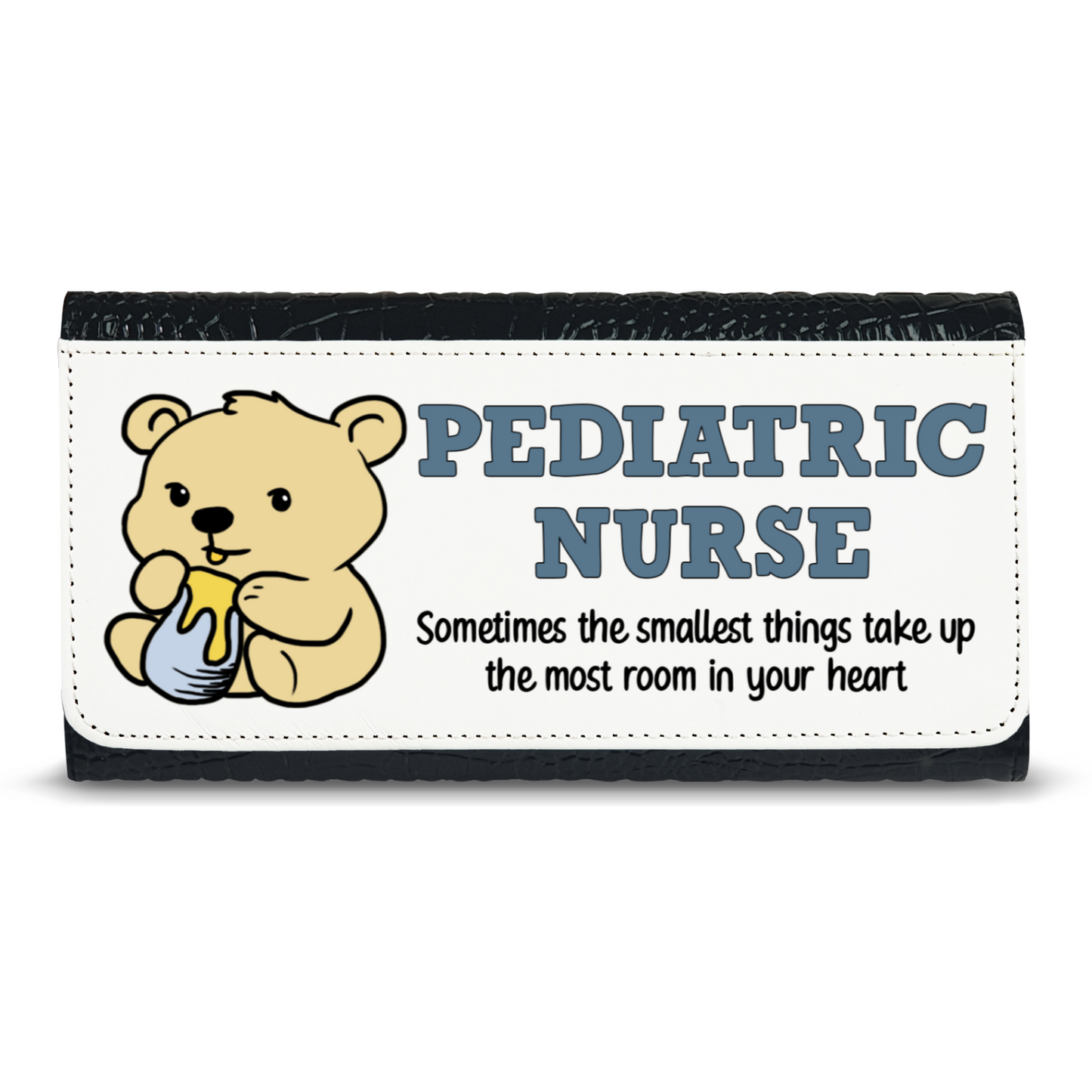 Pediatric Nurse - Faux Crocodile Skin Faux Ladies Purse