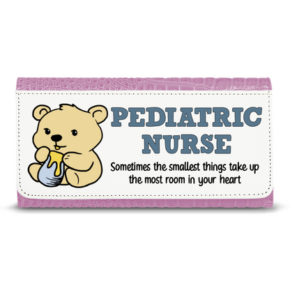 Pediatric Nurse - Faux Crocodile Skin Faux Ladies Purse