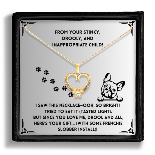 Ooh, So Bright - Paw Heart Pendant