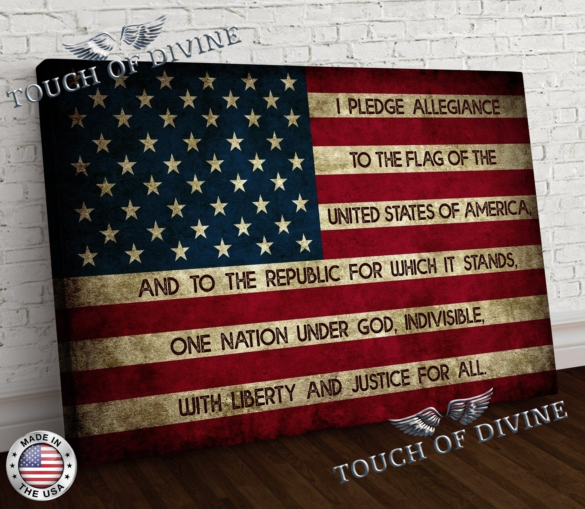 I Pledge Allegiance To The Flag - Touch Of Divine