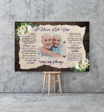 Rest in peace, I never left you, memorial canvas, heaven canvas Art - Touch Of Divine