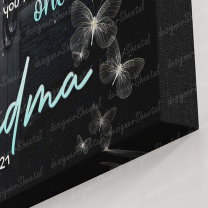 As I wait In Heaven Canvas Print | Personalized Framed Canvas Art (NO PREVIEW) - Touch Of Divine