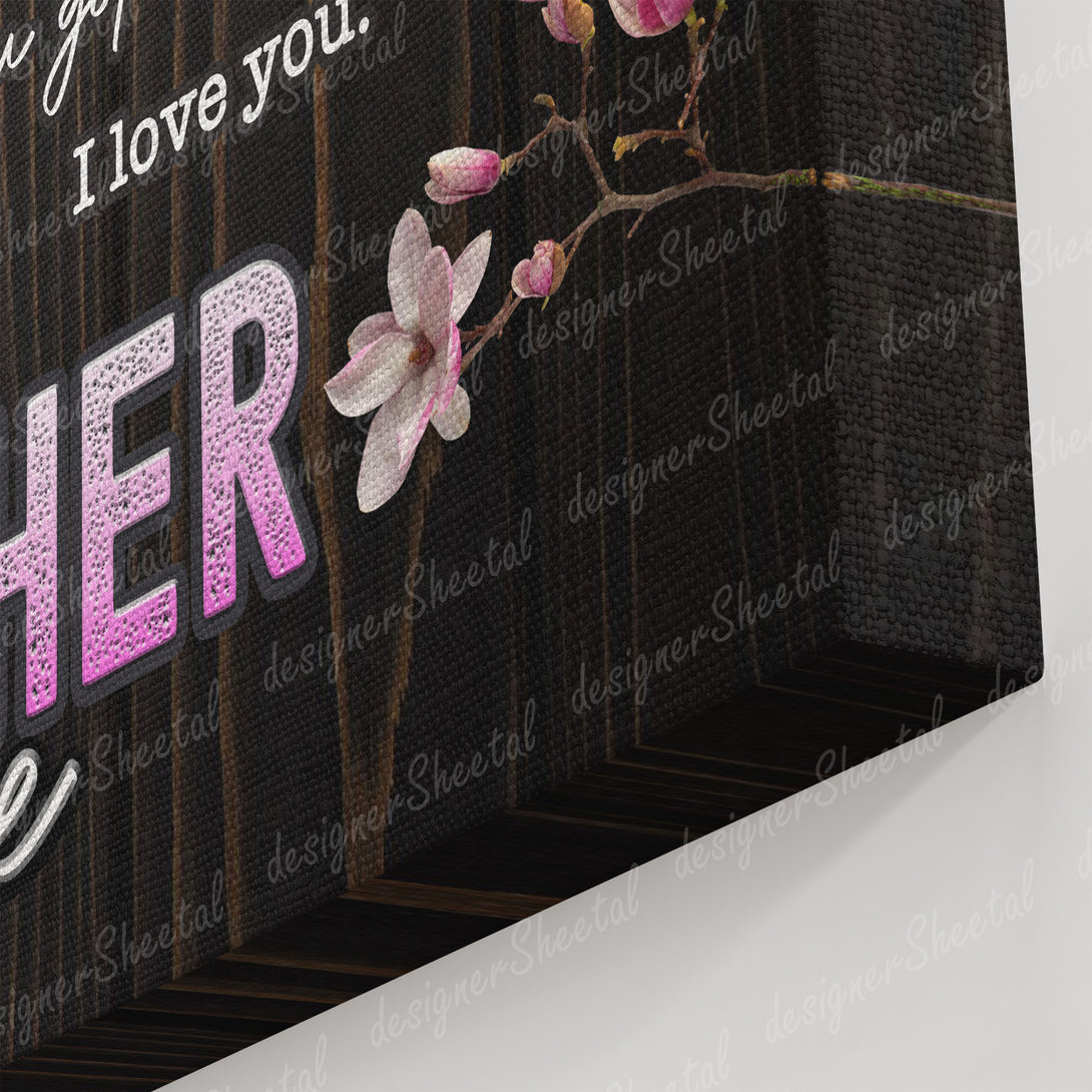 We are a Team | Personalized Framed Canvas Art - Touch Of Divine