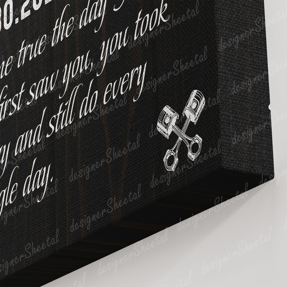 Life is One Sweet Ride Canvas Print | Personalized Framed Canvas Art (NO PREVIEW) - Touch Of Divine